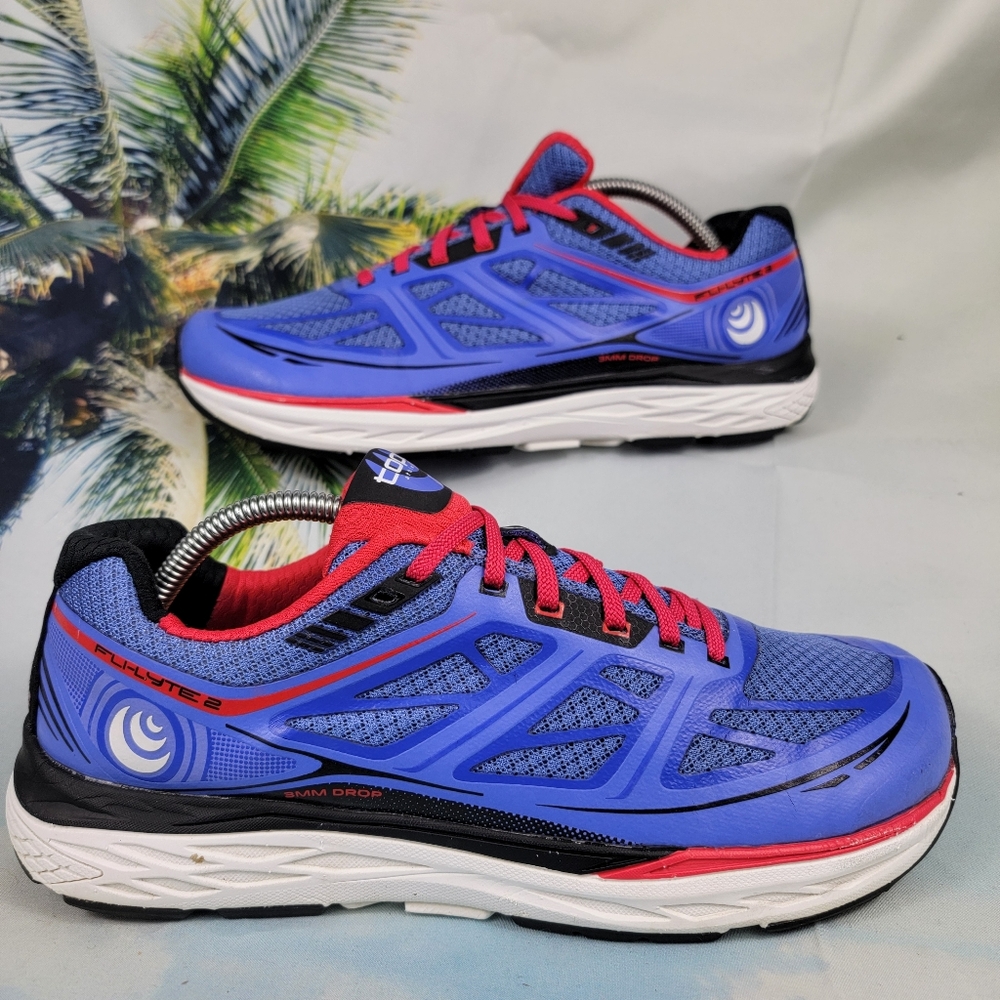 Athletic Running Shoes - Blue/Red - Unbranded